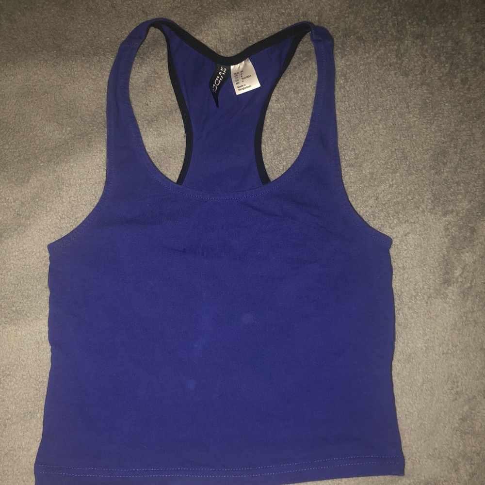 Blue Tank Top/Halter